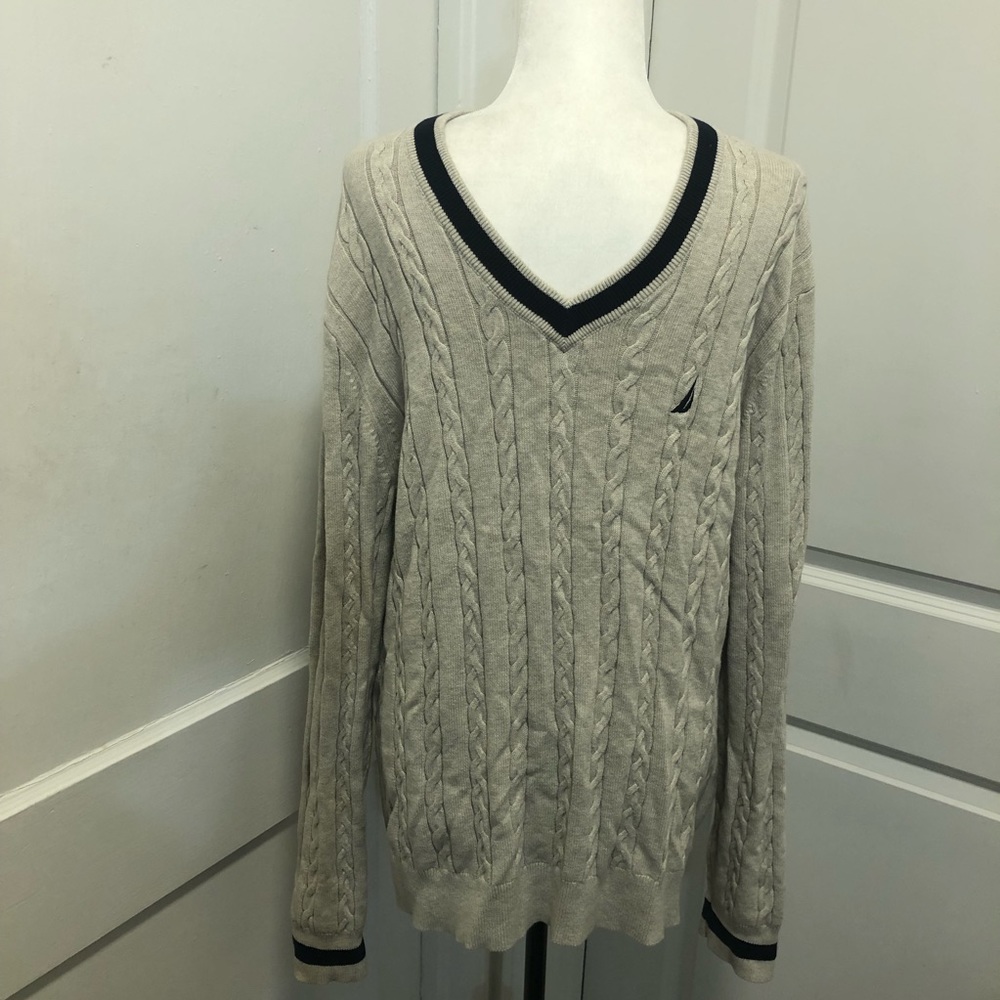 Nautica winter knitted sweater size medium